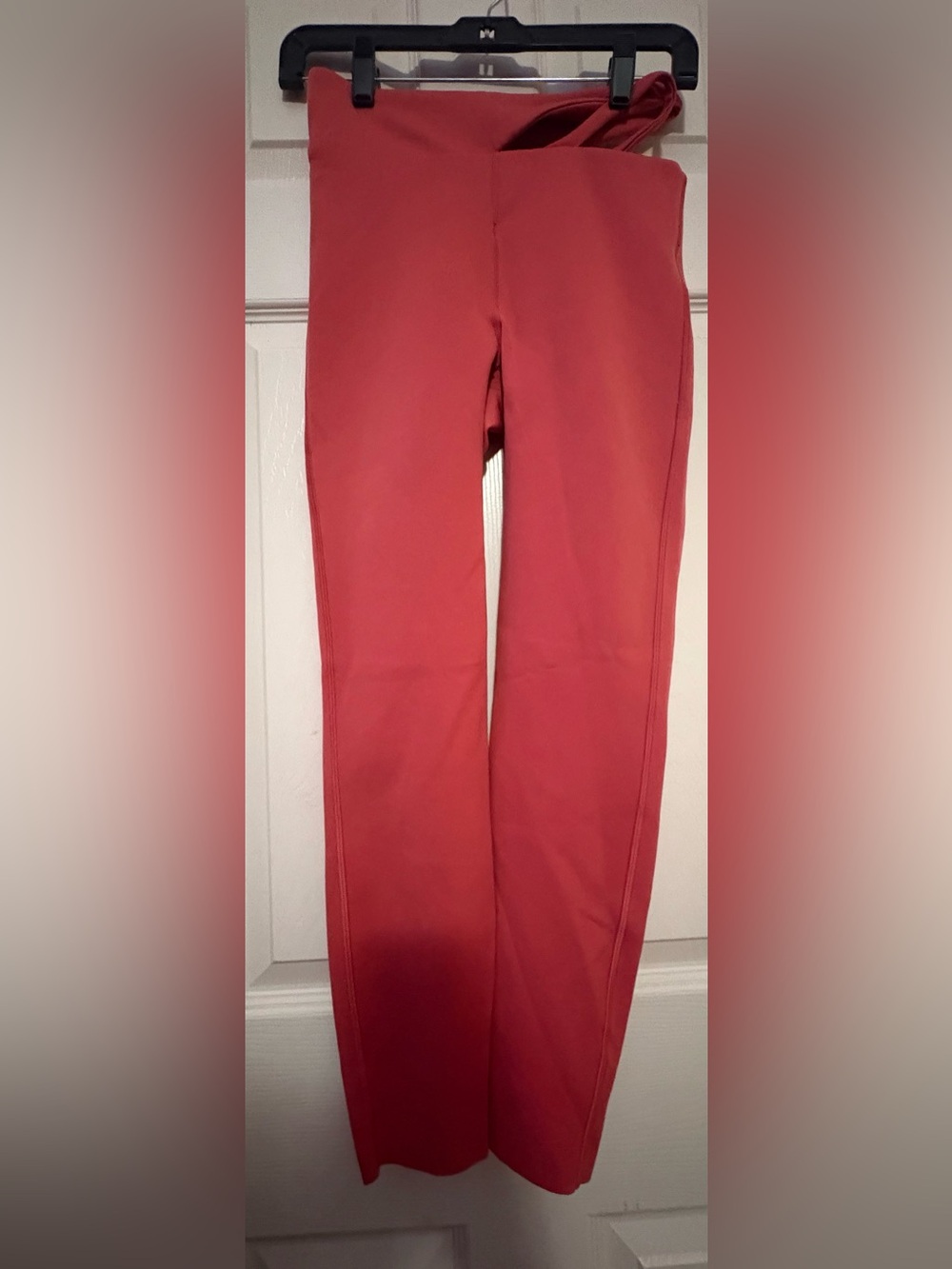 Lululemon Coral Straight-Leg Pants - Vibrant Coral Pink